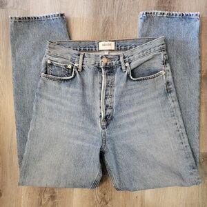 AGOLDE Women's Light Blue Jeans